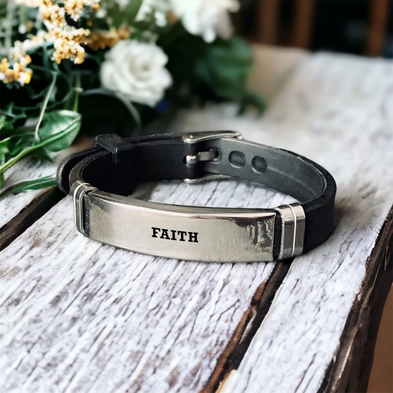 Silicone Band: Faith