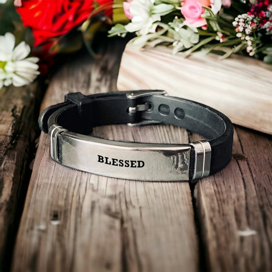 Silicone Band: Blessed