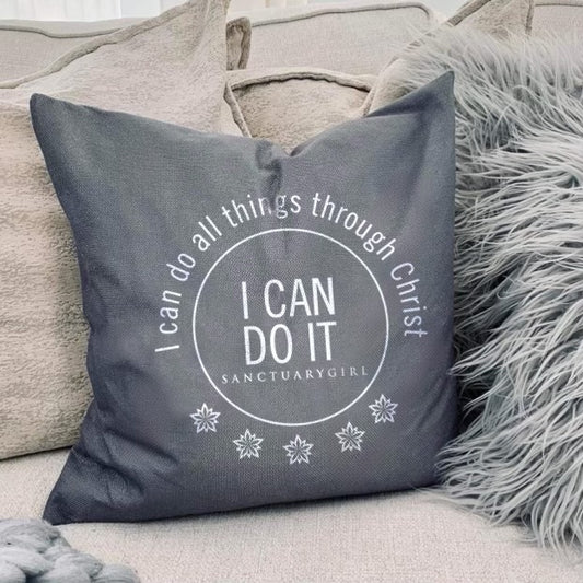 Love Notes: I Can Do All Things Pillow Cover